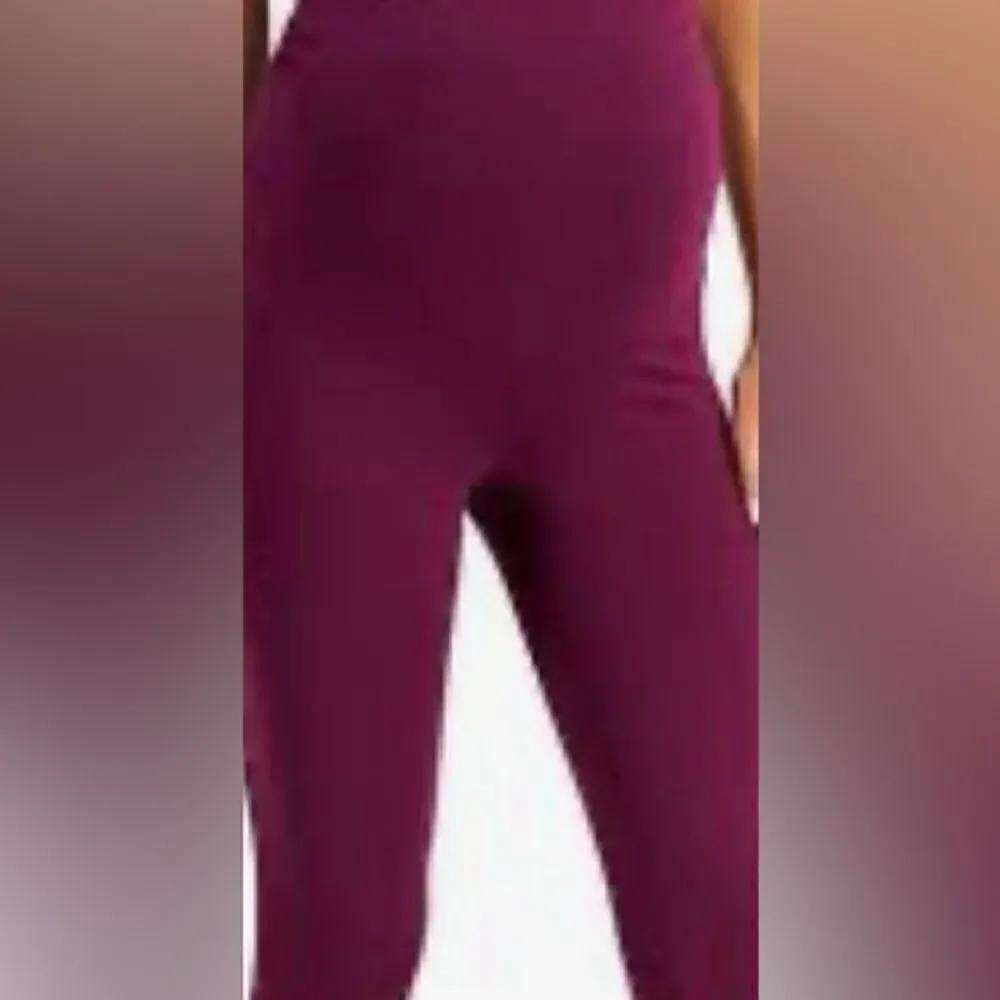 🛍️Ideology Plus Size Maternity Ankle Leggings Cozy Comfortable Fit 2X🎀